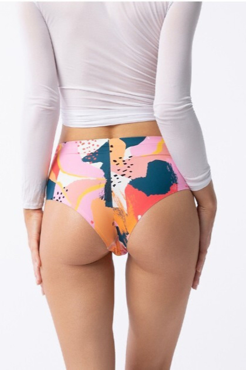 Dámske brazílske nohavičky TUTTI FRUTTI BRASIL MAXI SIMPLE VÍCEBAREVNÝ L