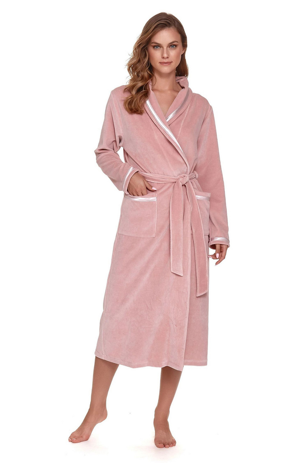 Dámsky župan 1078 fialový - Doctornap světle fialová XL