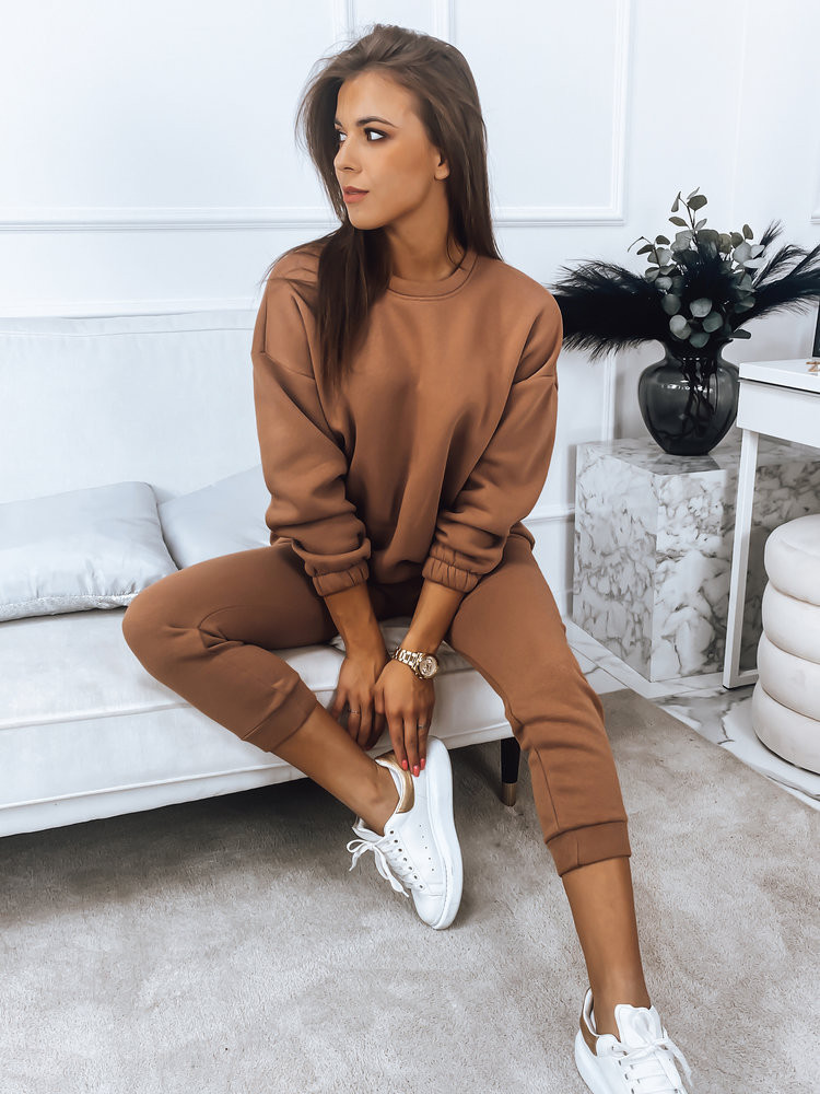 Dámská mikina ARIELLA PREMIUM mocha Dstreet AY0730 S
