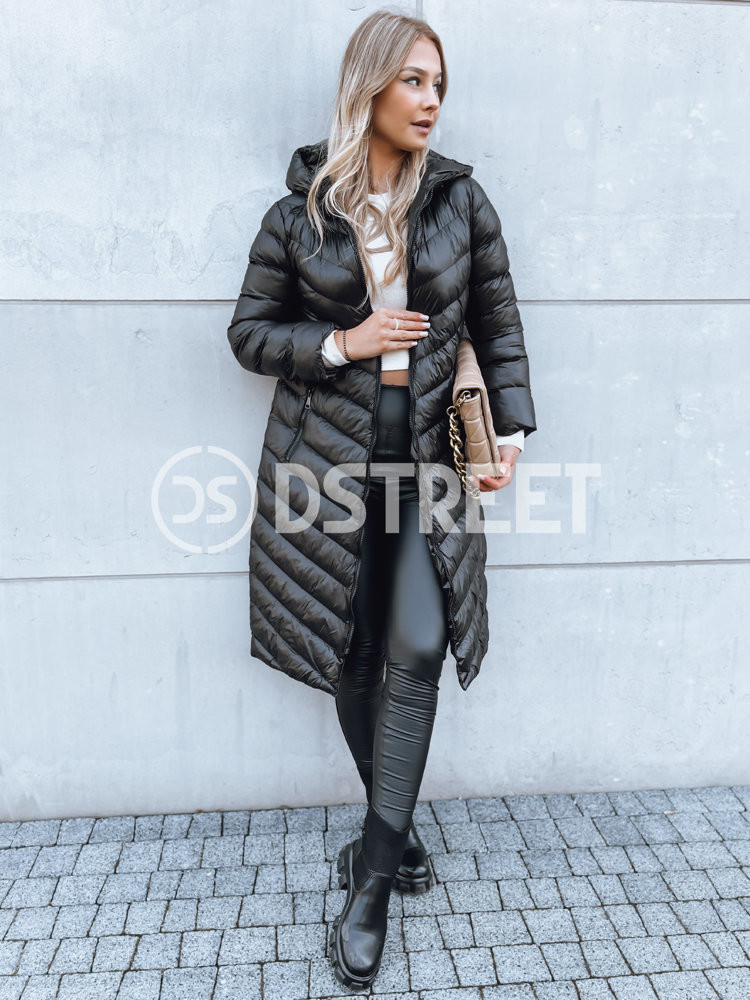SPECTRUMS dámská prošívaná bunda černá Dstreet TY3887 S