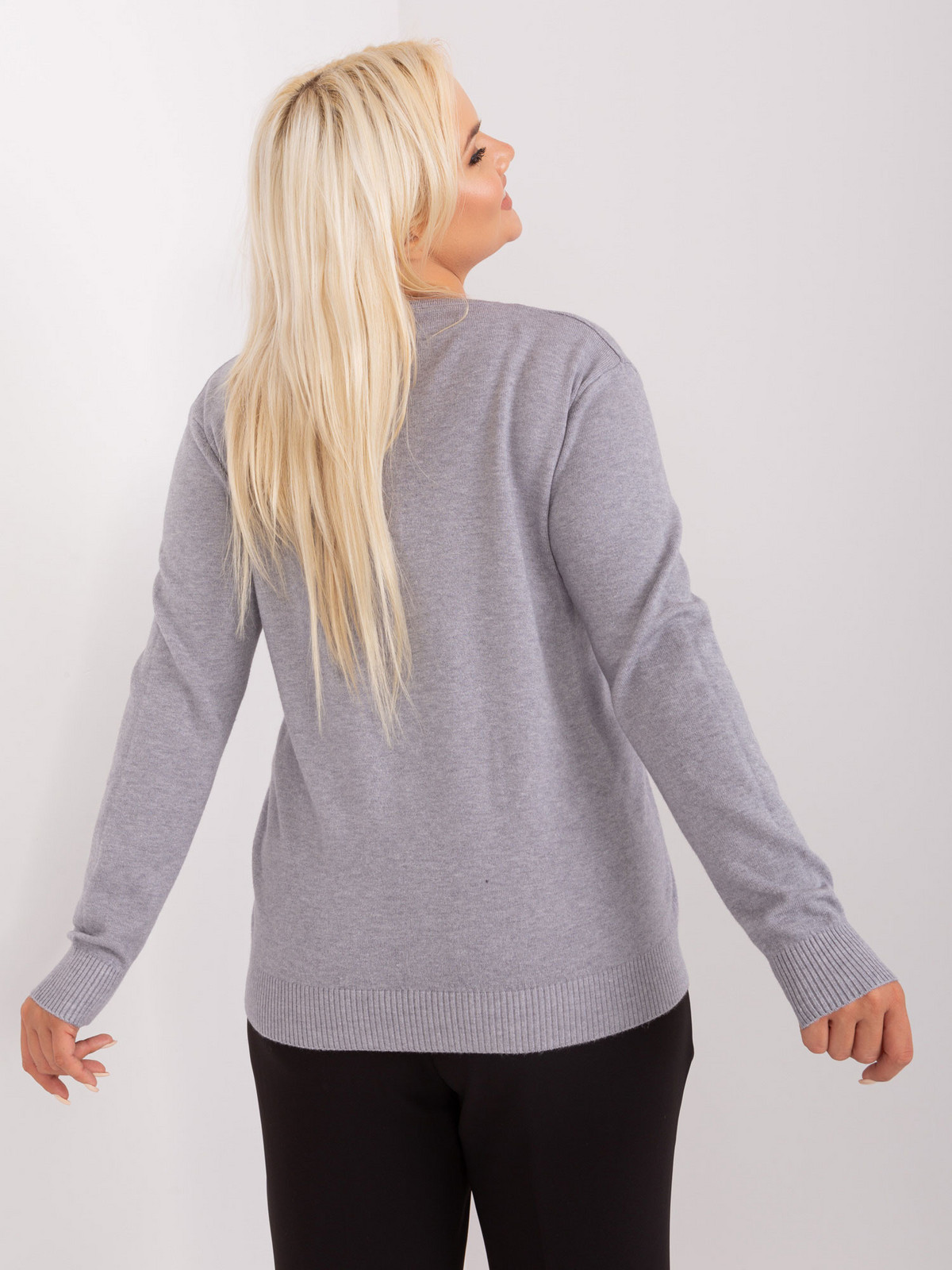 PM SW PM 3897 jumper.06P sivá L/XL