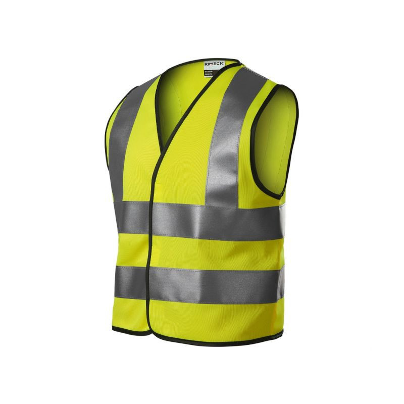HV Bright Rimec Jr reflexná vesta MLI-9V497 fluorescenčná žltá 116 - 140 cm/6 - 8 let