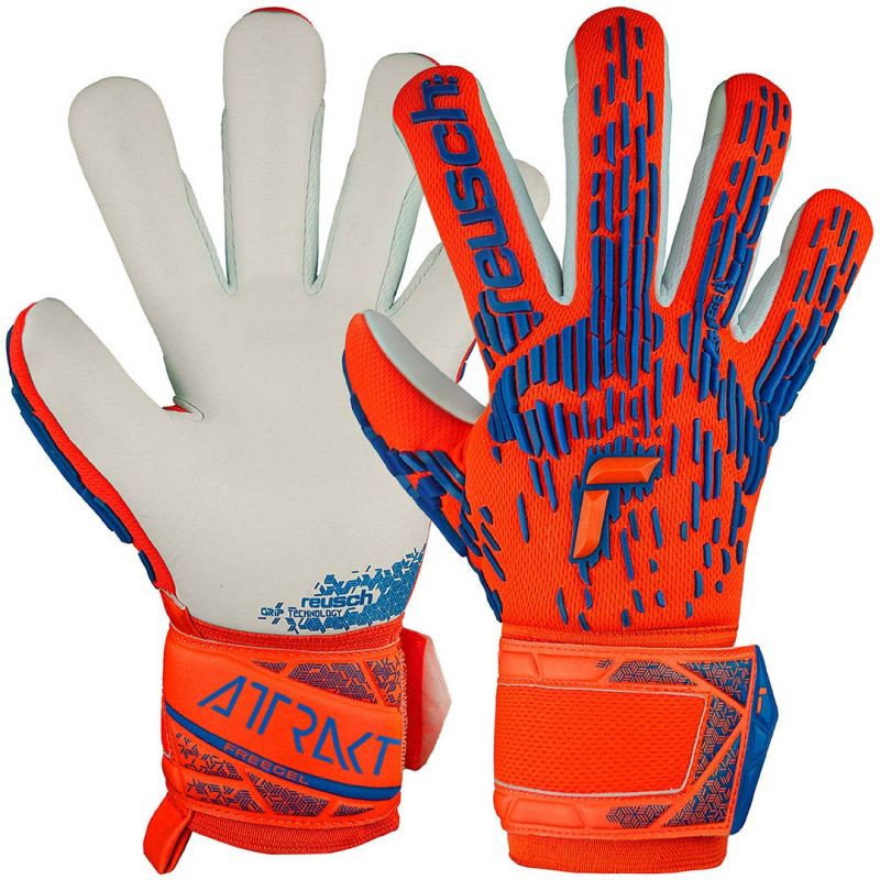 Reusch Attrakt Freegel Silver Jr Brankárske rukavice 5472235 2210 6