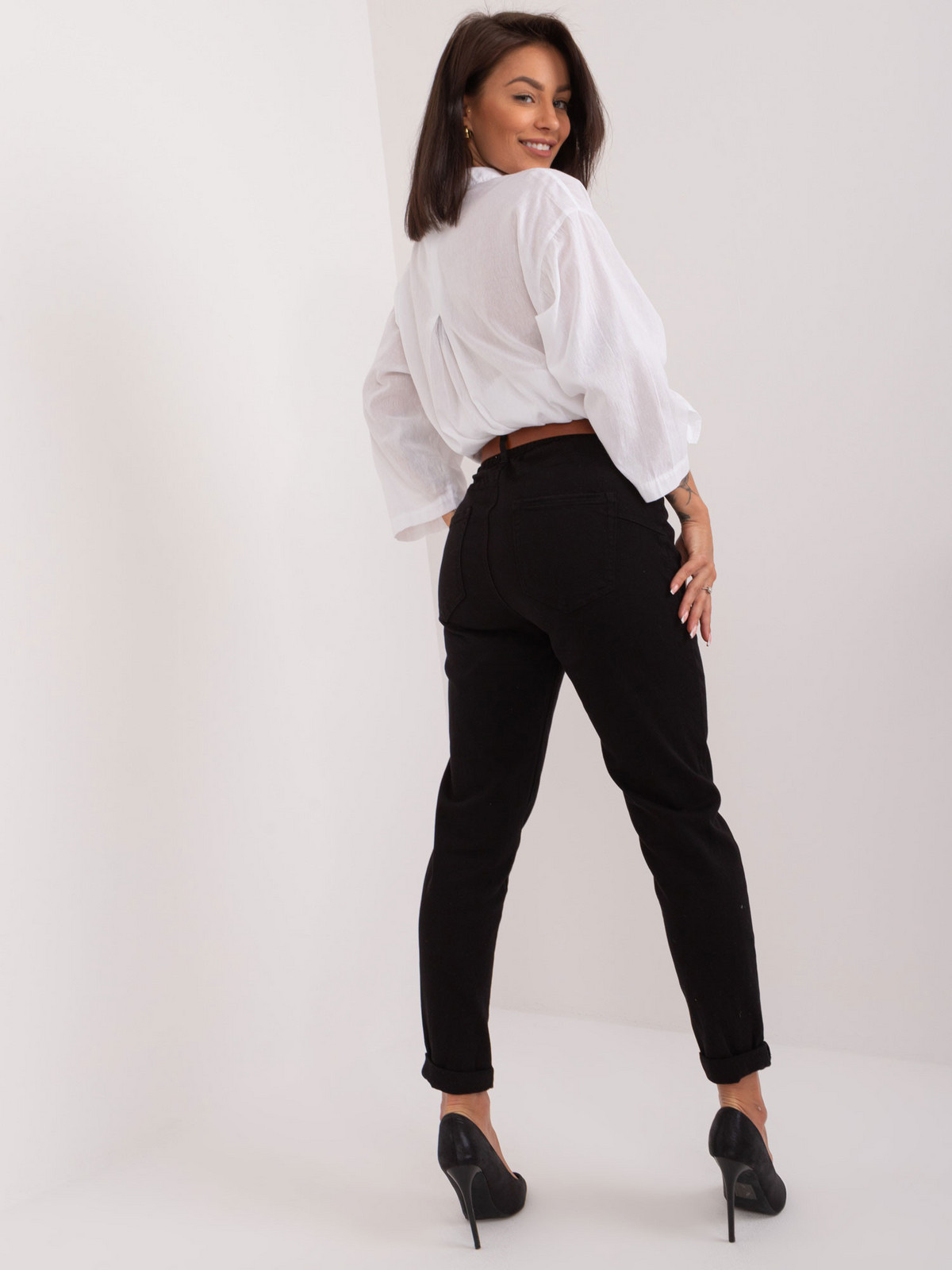 PM SP džínsy J1285 2.11 čierna XS