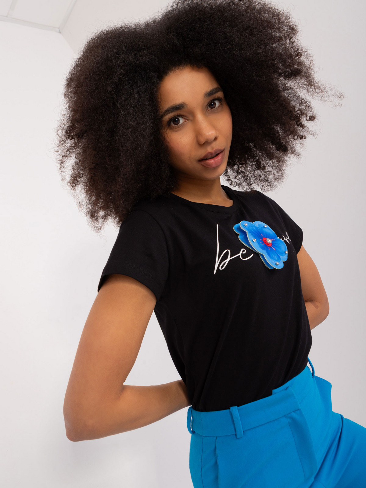 Blúzka RV BZ 9647.16X čierna S/M