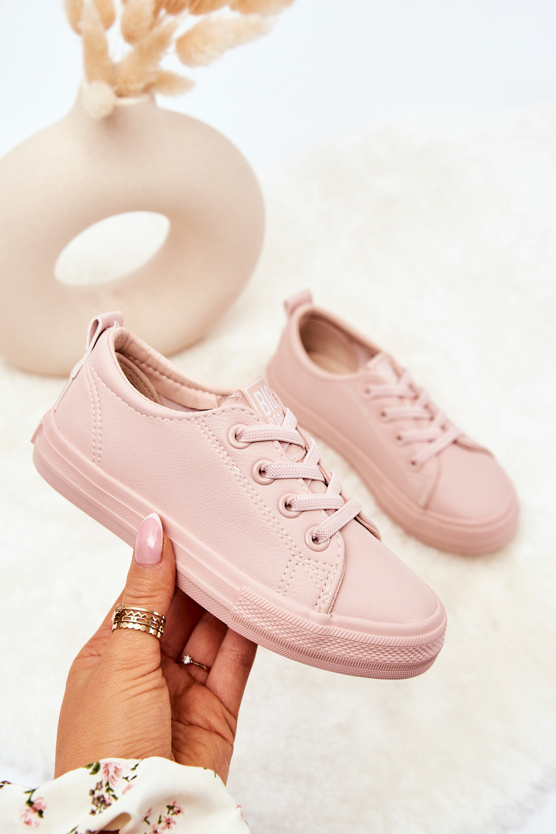 Leather Sneakers BIG STAR JJ374022 Nude 32