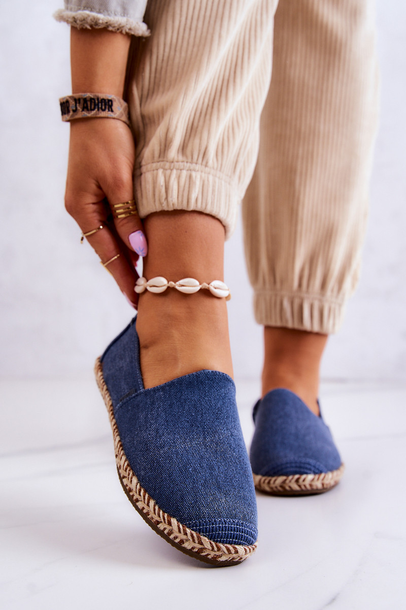 Dámské klasické espadrilky Big Star - modré 37