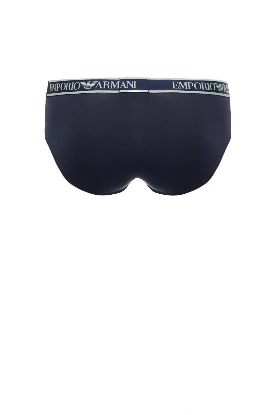 Pánske nohavičky 3Pack 112132 4R717 tm. modrá so zelenou - Emporio Armani L