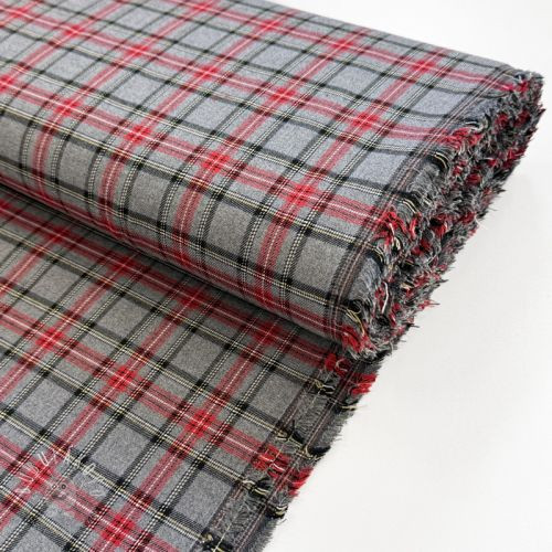 Scottish Check SMALL grey