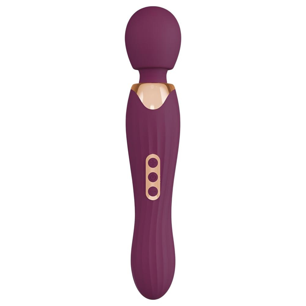 You2Toys Grande - akumulátorový masážny vibrátor (bordový)
