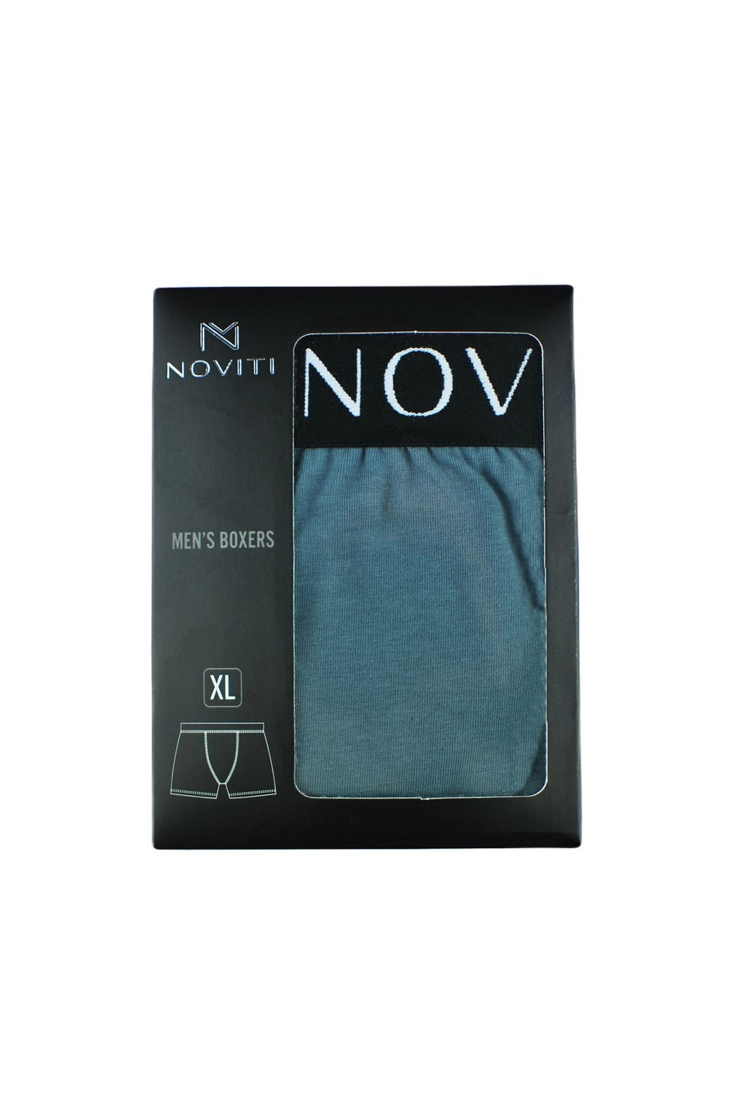Pánske boxerky 004 02 - NOVITI Zelená M