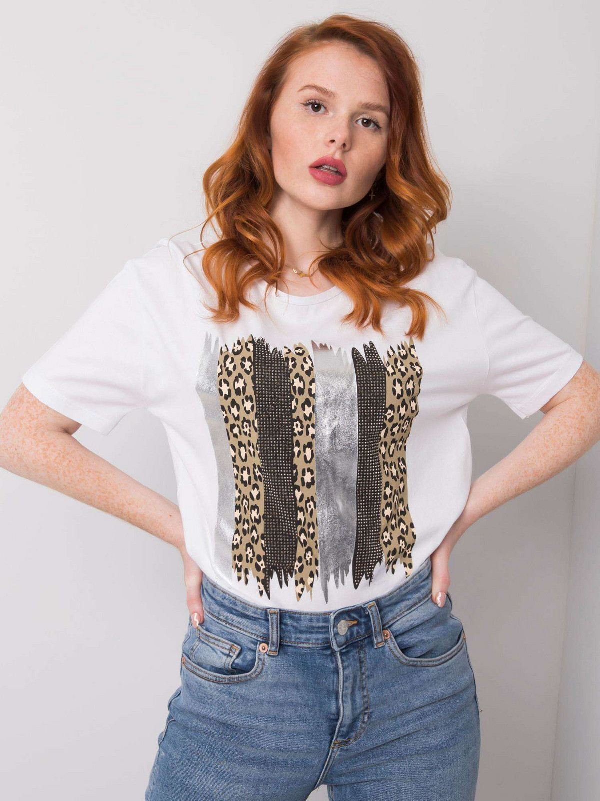 Tričko HB TS 3046.55P biela S