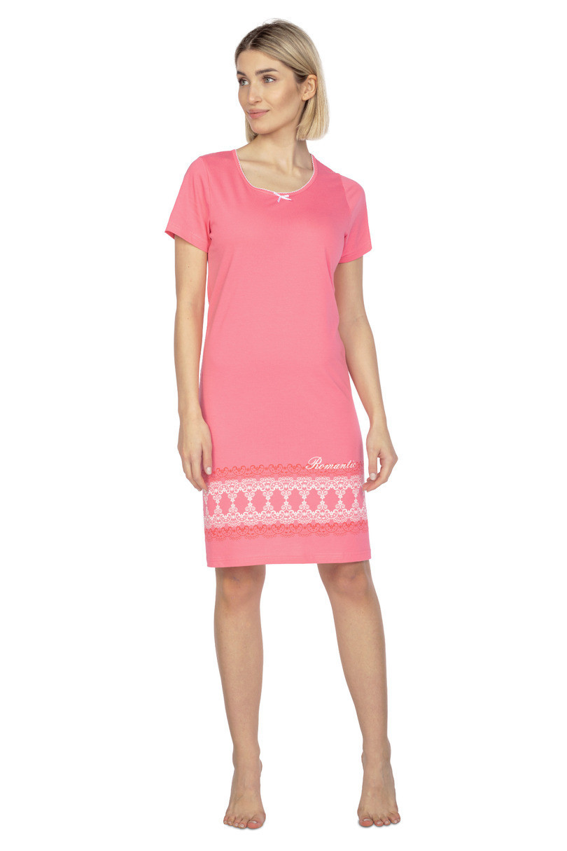 Dámska nočná košeľa Regina 133 M-XL w/r L24 malina M