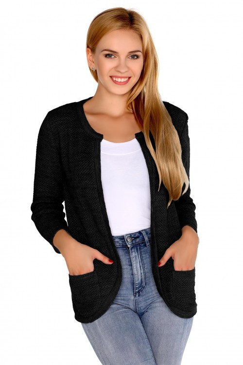 Merribel Cardigan Hetiena Black S/M