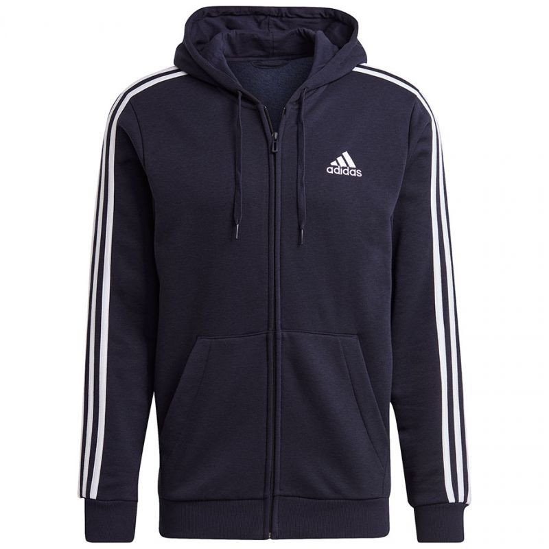 Adidas Essentials Celozapínacia mikina s kapucňou M GK9053 muži S