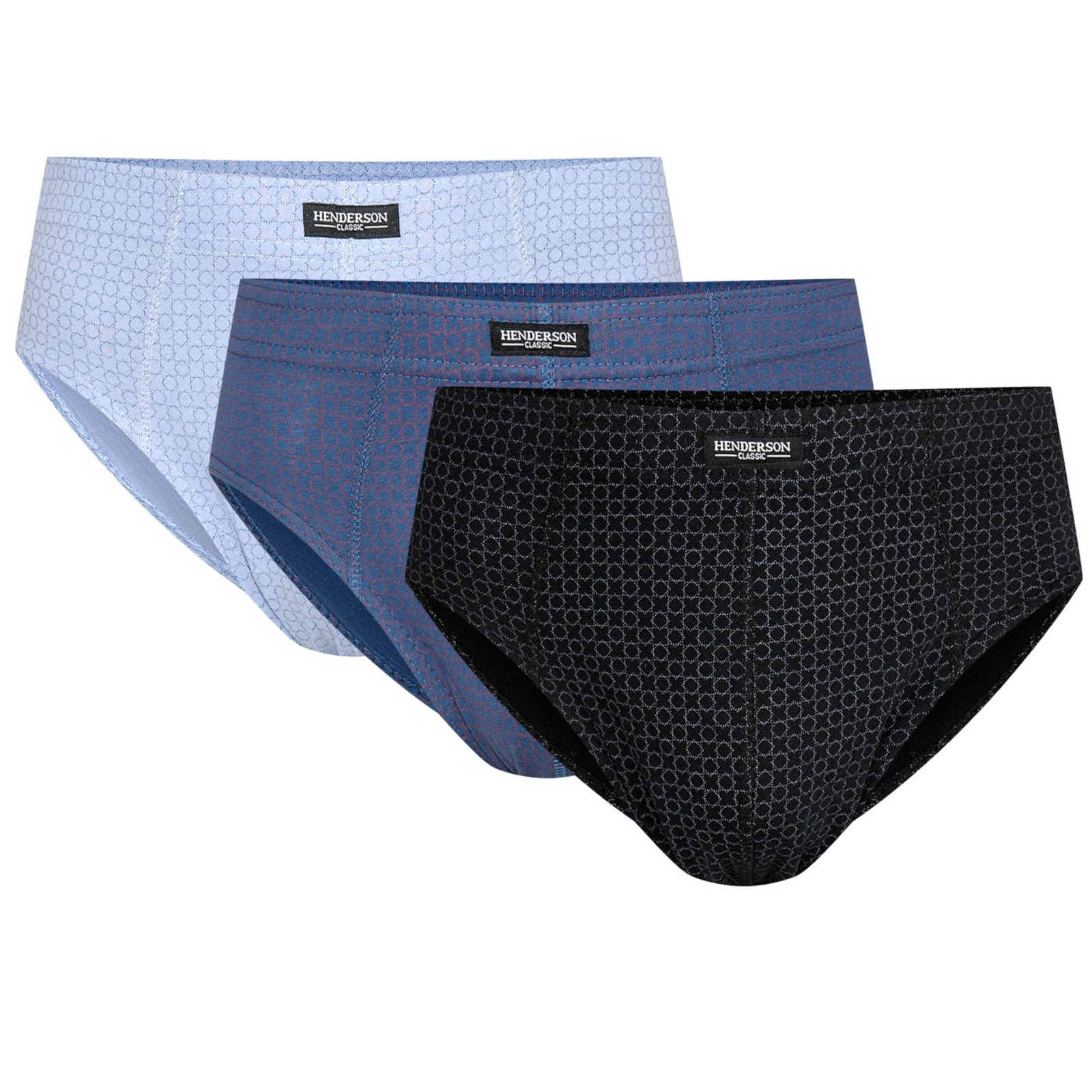 Pánske nohavičky 3 Pack 1446 Basic k576 - HENDERSON vícebarevná L
