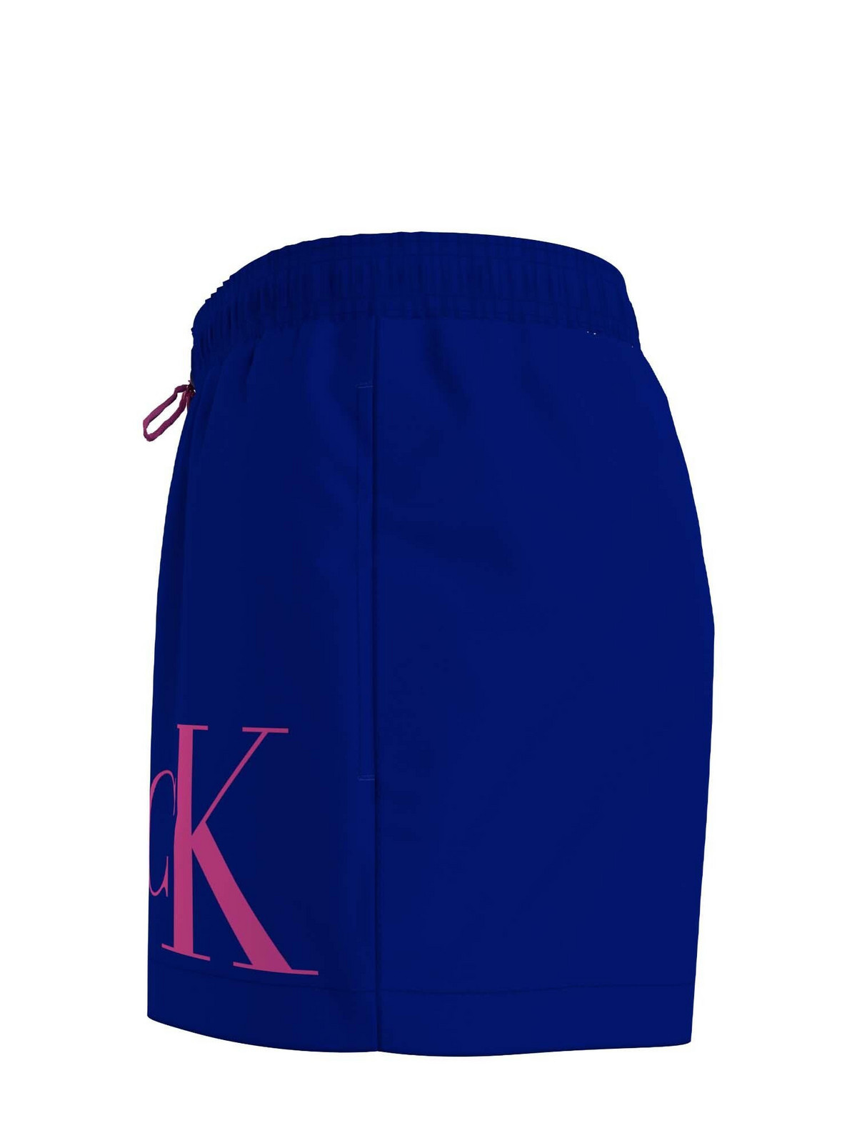 Pánske plavky KM0KM00967 C7N teal - Calvin Klein L