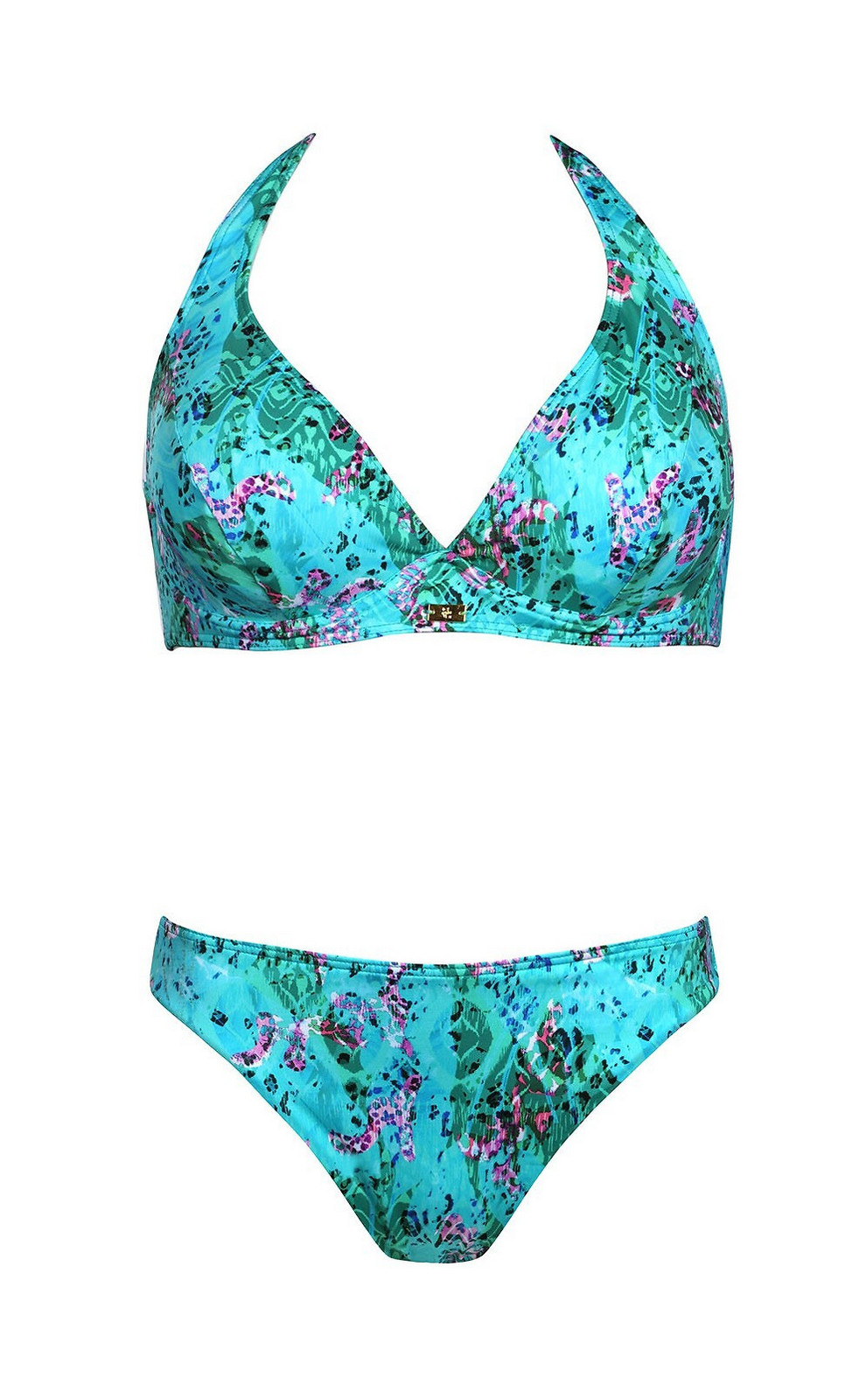 Dvojdielne plavky Self S 115 BR8 Bora Bora 8 zelená 40C-L