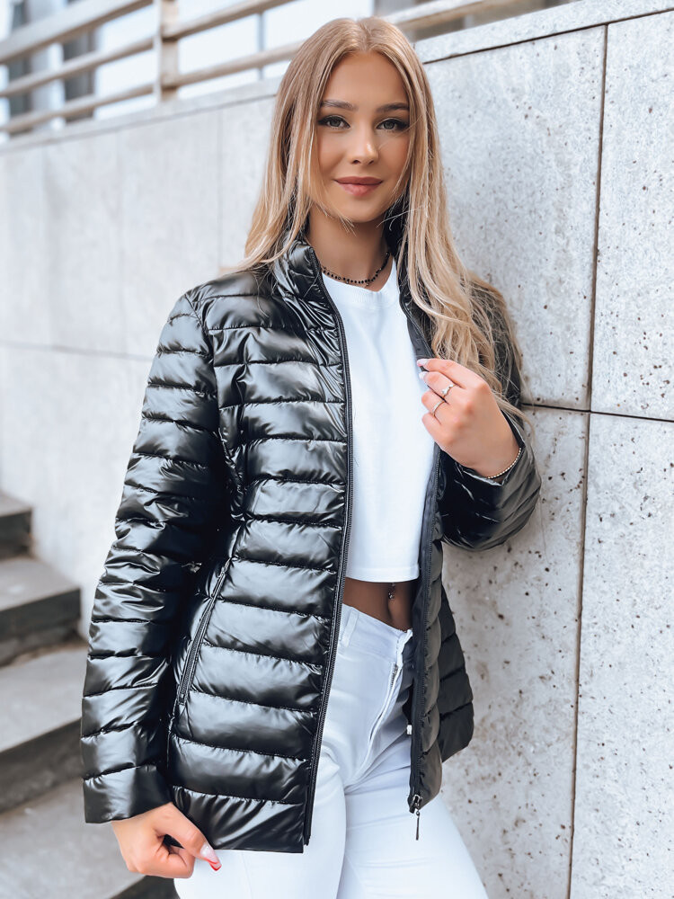 Dámská prošívaná bunda BUSY BEE černá Dstreet TY3790 S