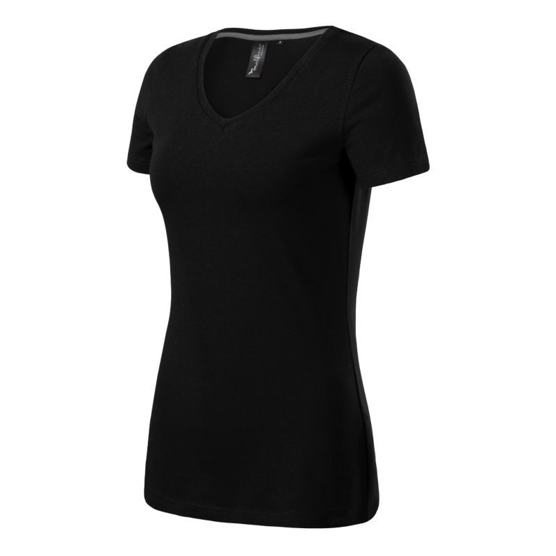 Malfini Action Tričko s výstrihom do V W MLI-70101 black 2XL