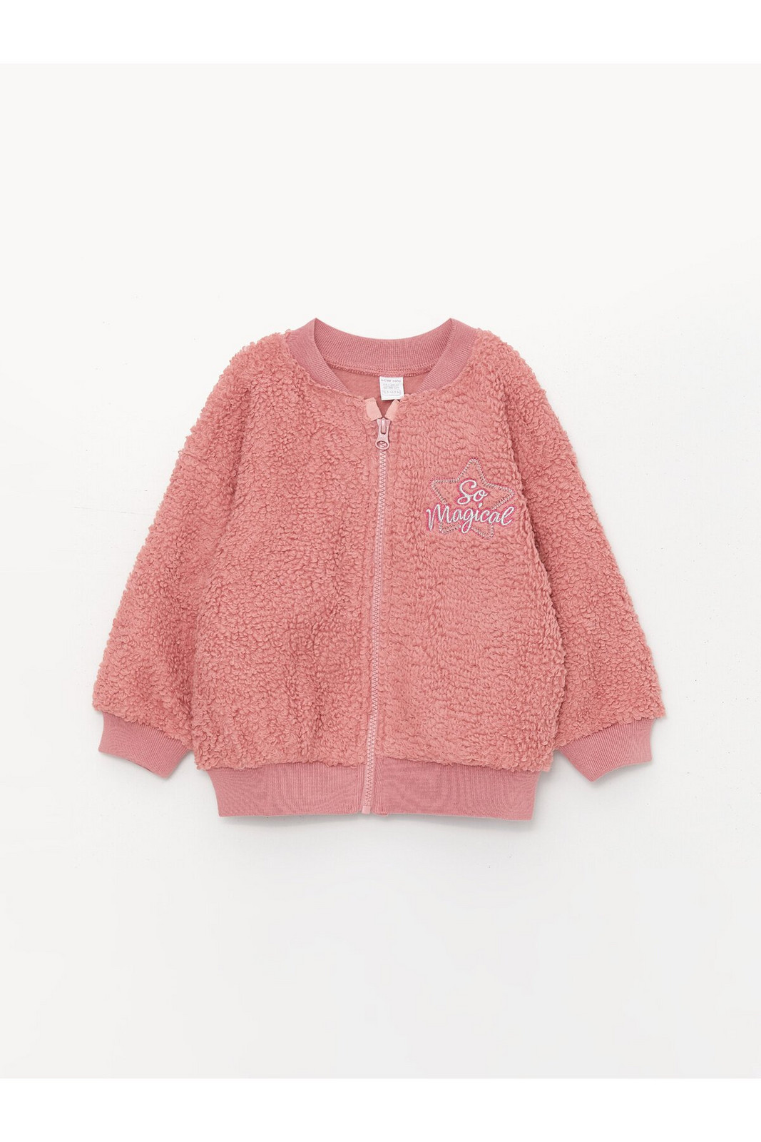 LC Waikiki Baby Girl Zippered Sweatshirt