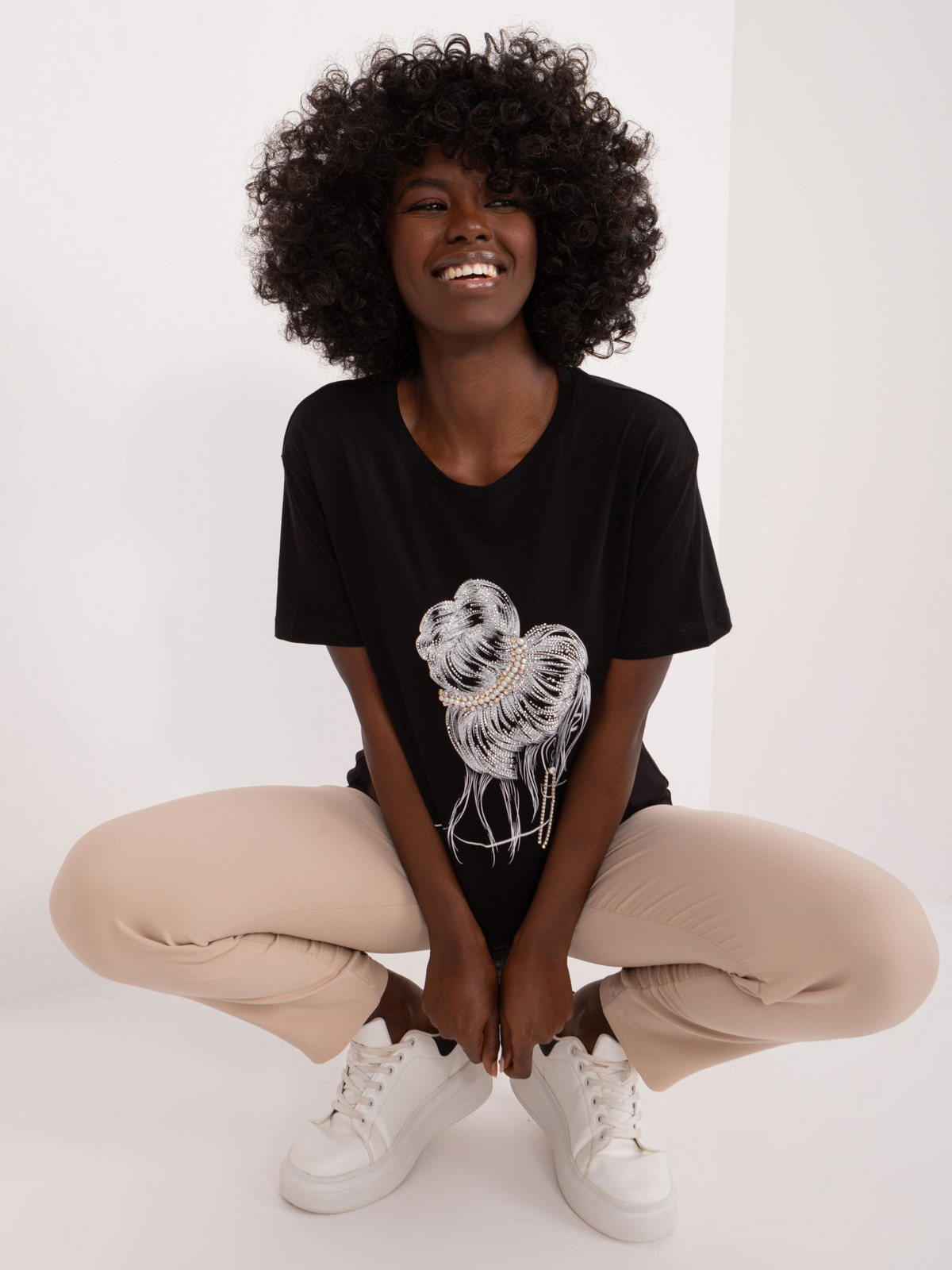 Tričko PM TS 7503.84 čierna S