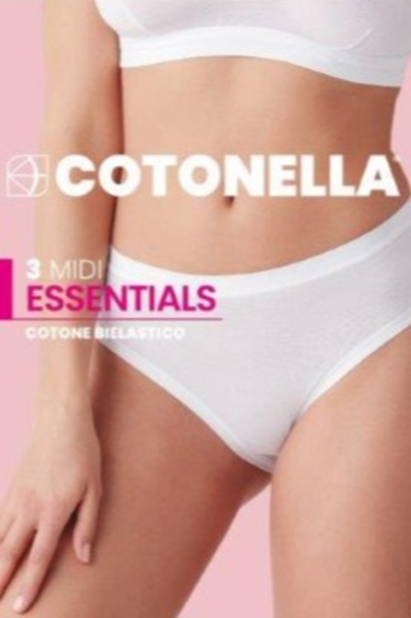 Dámske nohavičky 3363 MIDI nero S