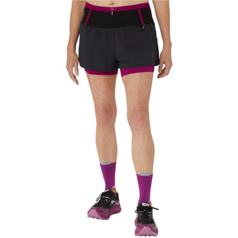 Asics Fujitrail 2-N-1 Short W 2012C719-002 Dámske šortky S