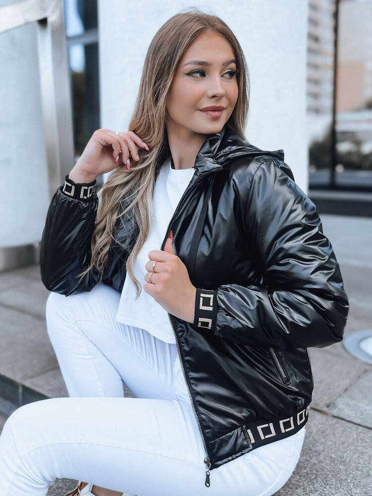 Dámská bomber bunda DEMETER černá Dstreet TY3788 S
