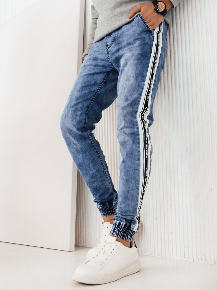 Pánské modré džínové joggery Dstreet UX4224 S