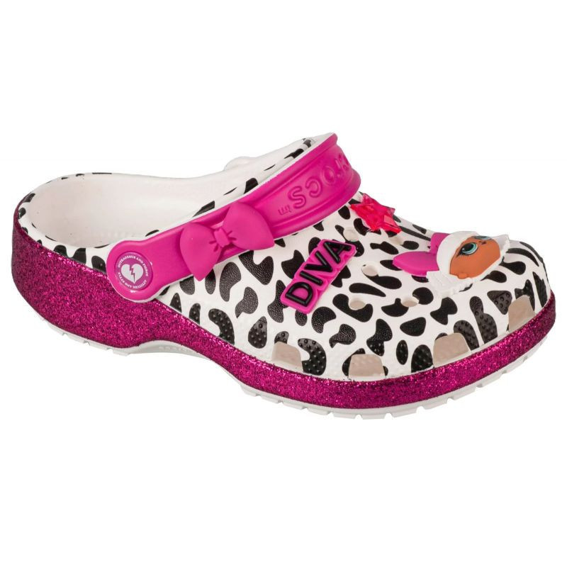 Crocs LOL Surprise Diva Girls Classic Clogs Jr Clogs 209465-100 30/31