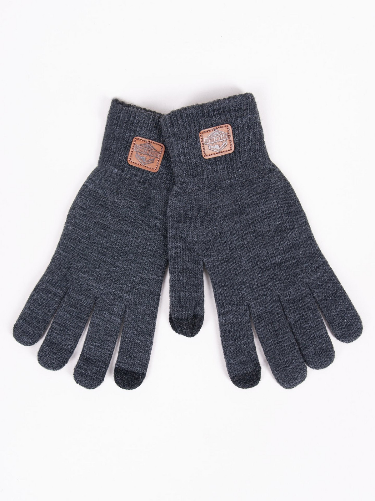 Yoclub Man's Men's Touchscreen Gloves RED-0219F-AA50-009