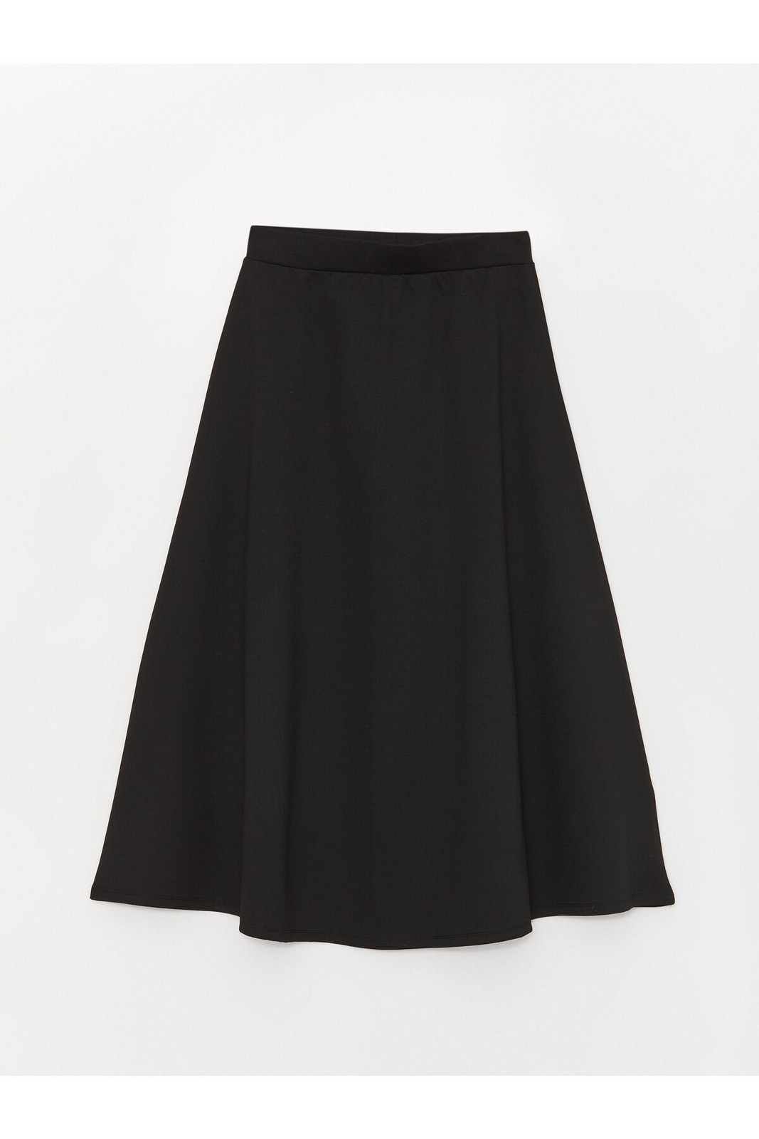 LC Waikiki Straight A-Cut Women's Skirt with Elastic Waist