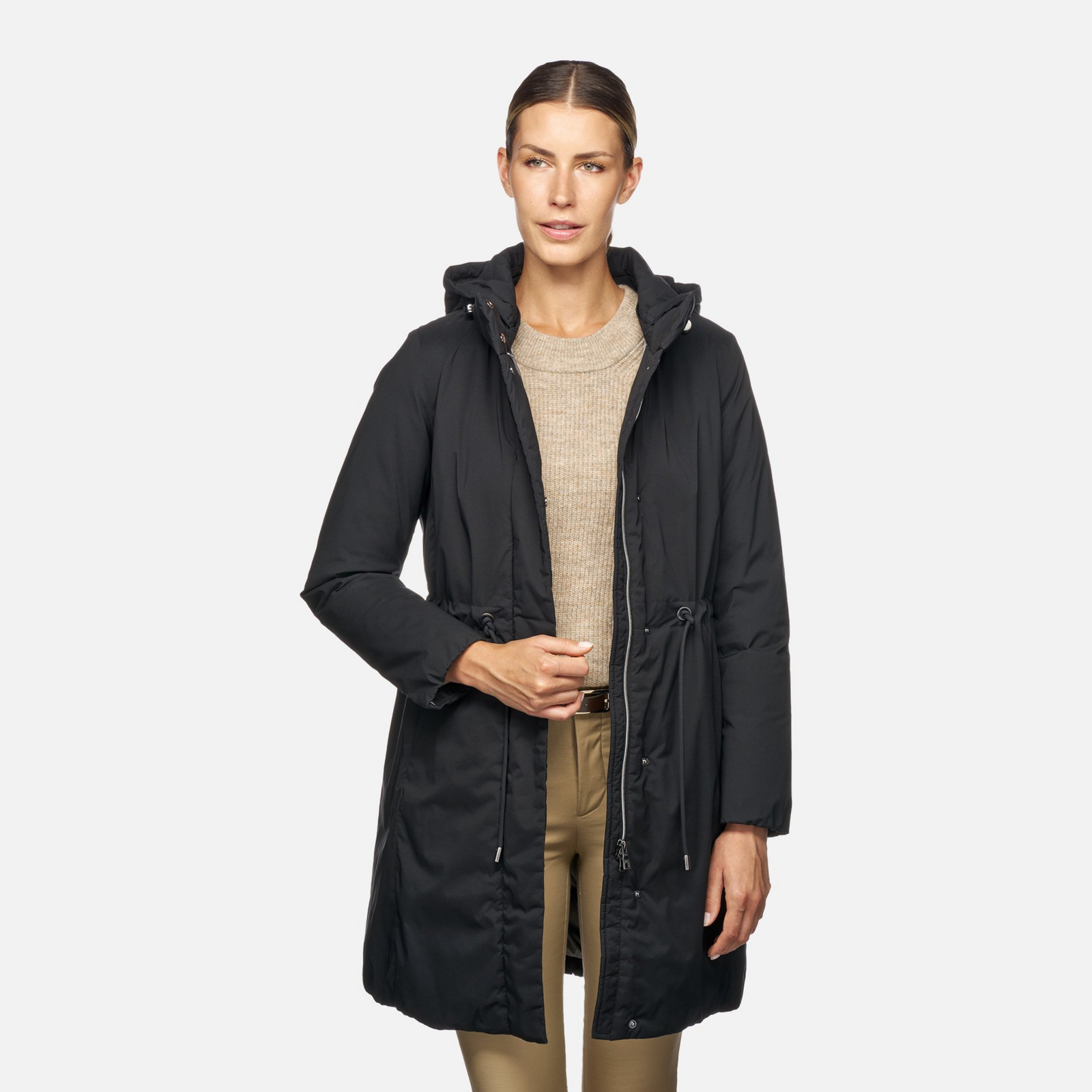 Black women's jacket Geox Eleana - Women's