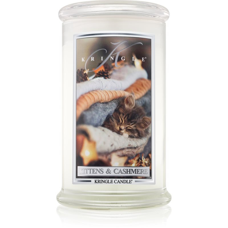Kringle Candle Kittens & Cashmere vonná sviečka 624 g