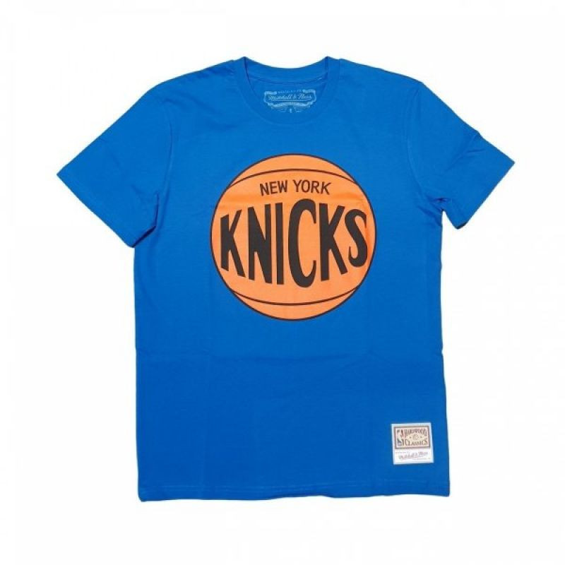 Mitchell & Ness NBA New York Knicks Team Logo Tee M BMTRINTL1268-NYKROYA tričko XXL