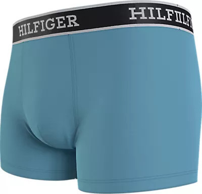 Pánske boxerky 3Pack UM0UM03185 0UM Blue/Yellow/Grey - Tommy Hilfiger M