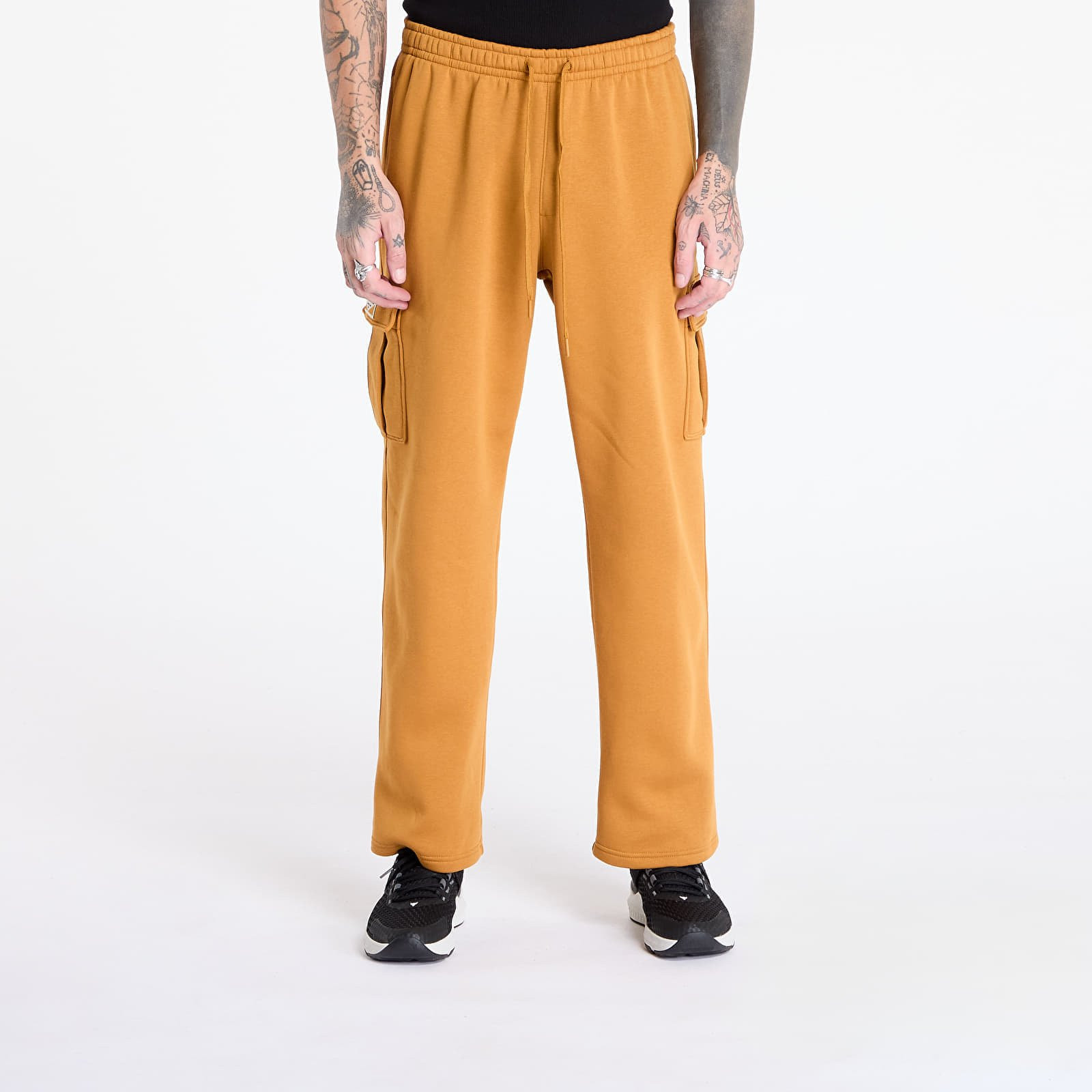 Kalhoty Under Armour Project Rock Icon Fleece Pant Tools Yellow Ochre/ Silt M