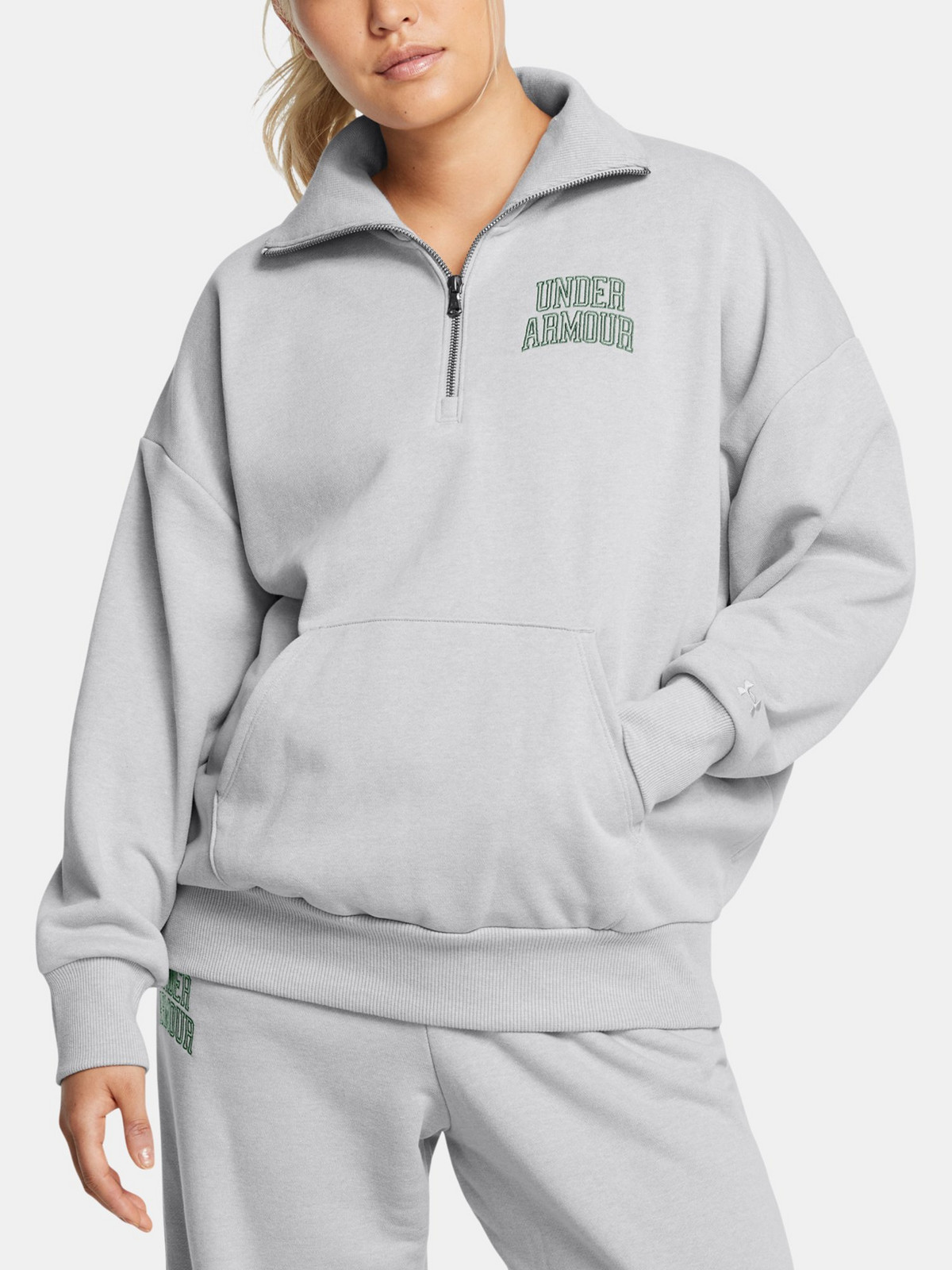 Under Armour Women's sweatshirt UA Icon HWT Terry OS HZ - Women's