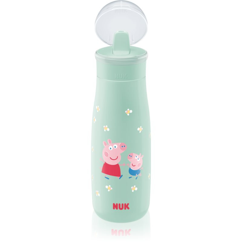 NUK Mini-Me Flip športová fľaša 12m+ Peppa Pig 450 ml