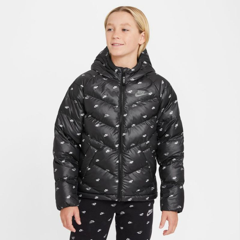 Mládežnícka bunda Nike Sportswear DX1266-010 S (128-137)