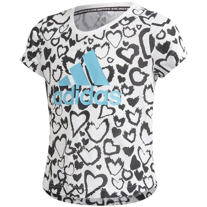 Adidas Must Haves Grafické tričko Jr GE0937 140CM