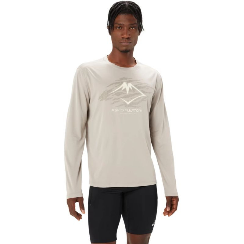 Pánske tričko Asics Fujitrail Logo LS Top M 2011C987-250 XL
