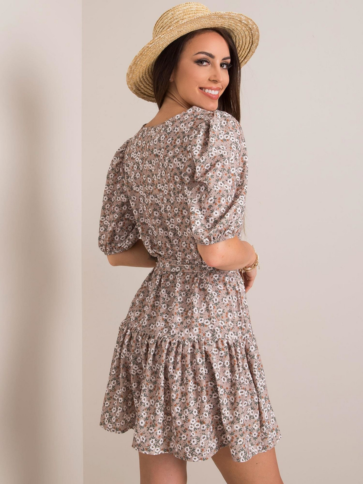 Šaty LK SK 508147.56P tmavá lila 40