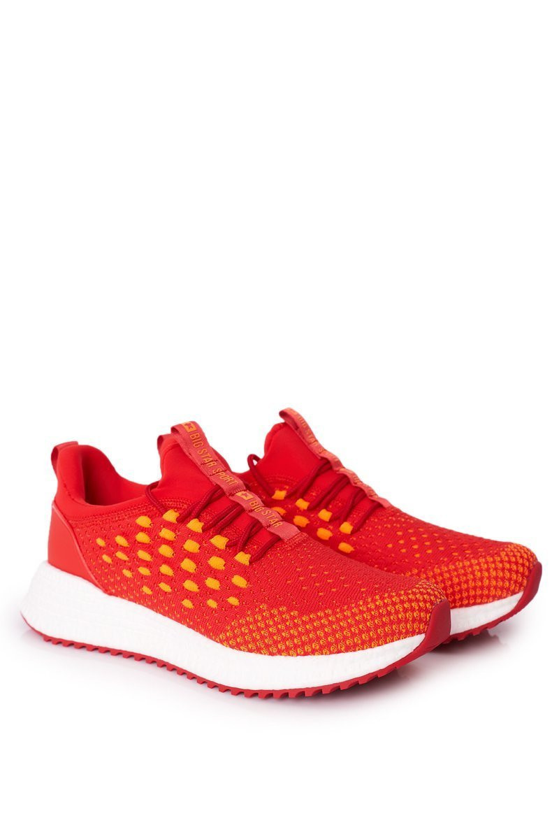 Men's Sport Shoes Big Star Memory Foam FF174240 Red 42