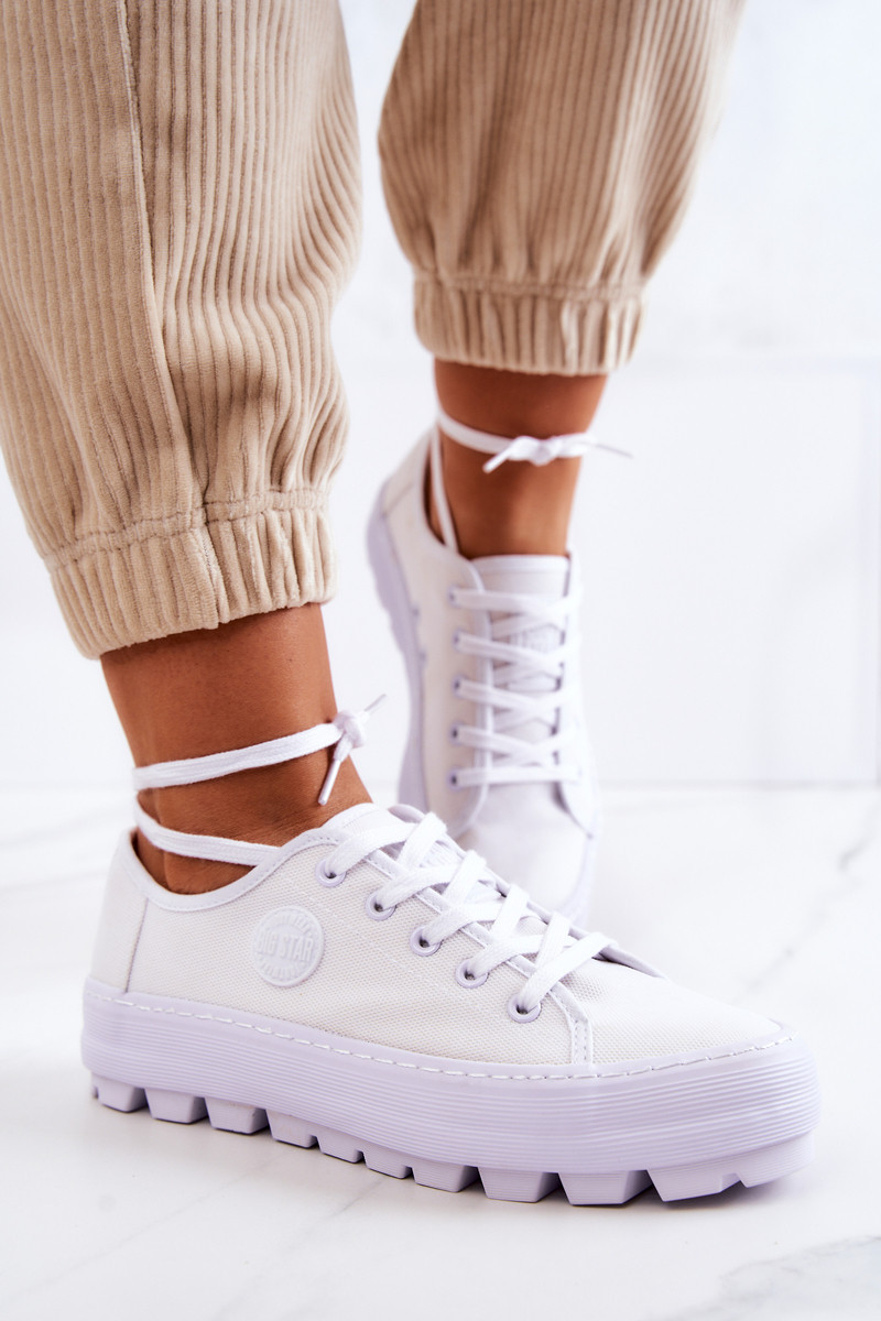 Women's Sneakers BIG STAR JJ274488 White 38