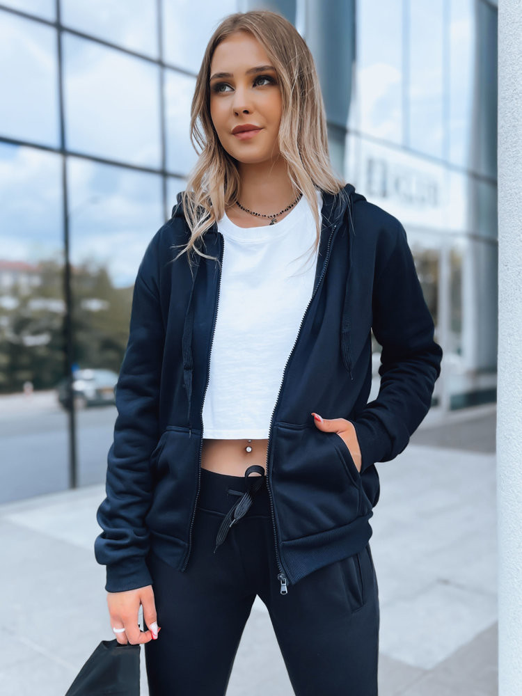 Dámská mikina VICTORIA tmavě modrá Dstreet BY1202 S