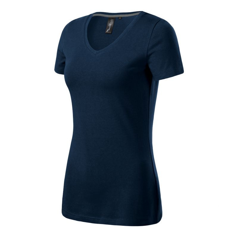 Malfini Action Tričko s výstrihom do V W MLI-70102 navy blue 2XL