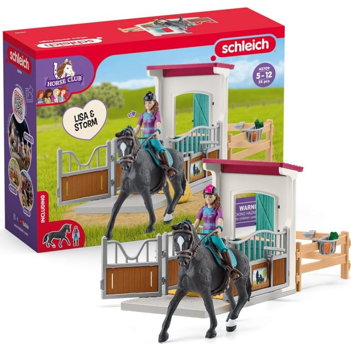 SCHLEICH - Box pre kone Lisa a Storm