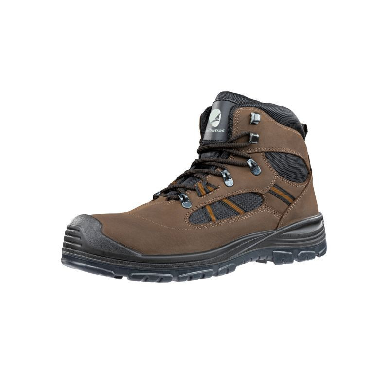Topánky Albatros Timber Mid M MLI-S36B9 v tmavohnedej farbe 47